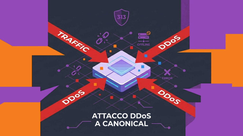 Attacco DDoS a Canonical: il gruppo pro-Iran 313 Team colpisce l'infrastruttura web di Ubuntu e chiede un riscatto