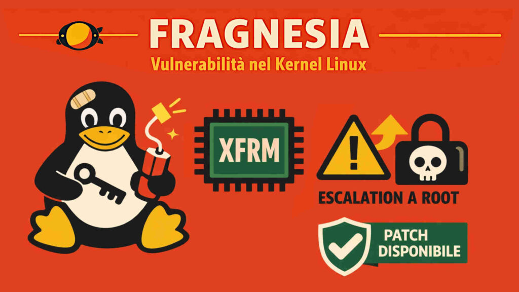 Fragnesia: una nuova vulnerabilità di escalation dei privilegi nel kernel Linux