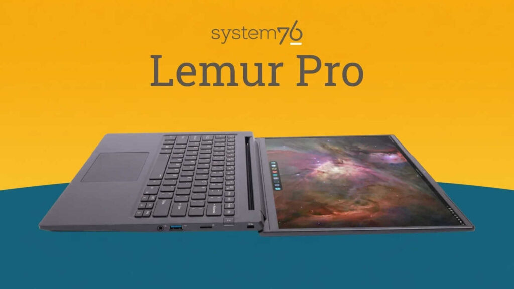 System76 Lemur Pro 2026: il notebook GNU/Linux ultraportatile con 18 ore di autonomia e processori Intel Core Ultra
