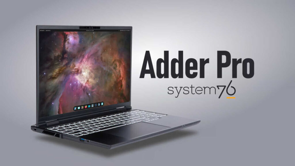 System76 presenta la nuova generazione del laptop Adder Pro con display OLED 2K