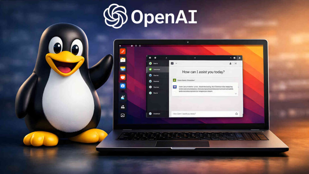 OpenAI porta ChatGPT su GNU/Linux: disponibile in anteprima il client desktop ufficiale