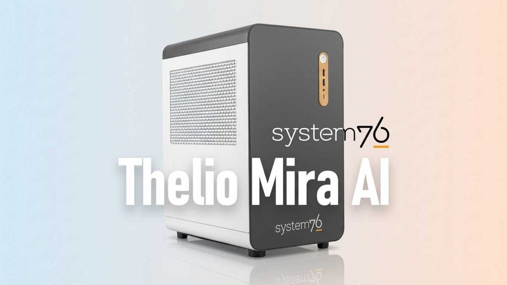 Thelio Mira AI di System76: la stazione di lavoro GNU/Linux per lo sviluppo locale di intelligenza artificiale